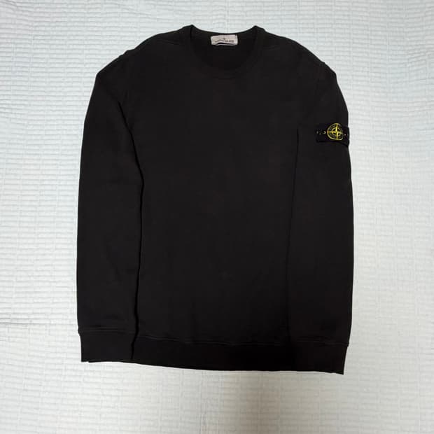 [XL size] 스톤아일랜드 맨투맨 블랙