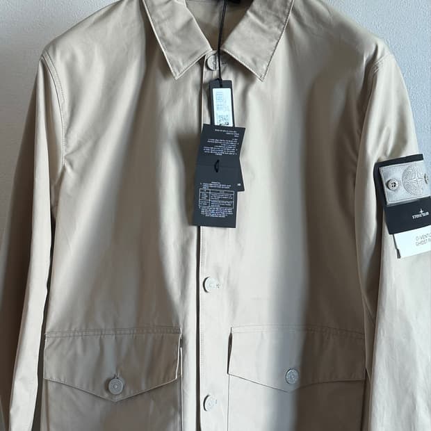 스톤아일랜드 O-ventile 고스트피스 자켓 XL(105-110)