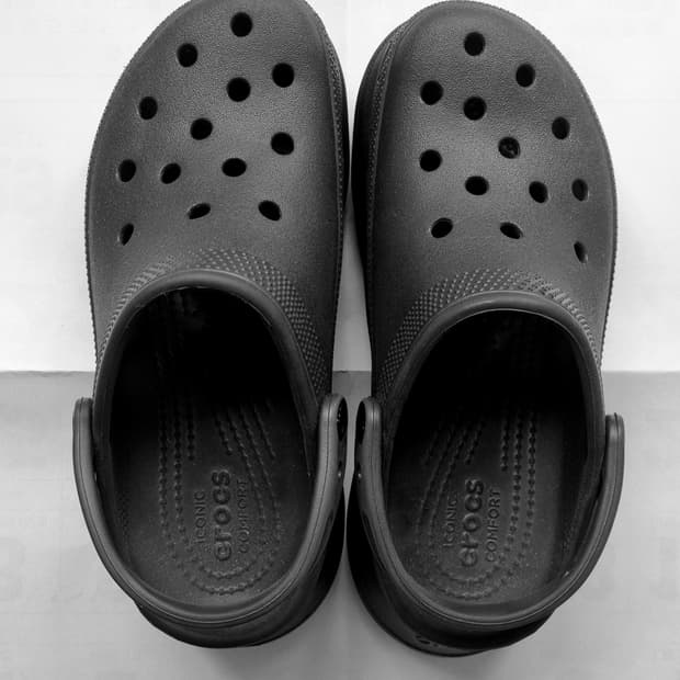 크록스 베이클로그 블랙 w7 235