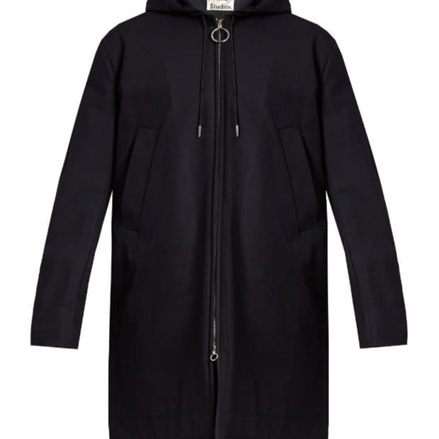 (정품) Acne 아크네 스튜디오 멜트 오버핏 후드 코트 48