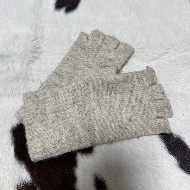 넘버나인 08aw 포틀랜드기 핑거리스 울장갑