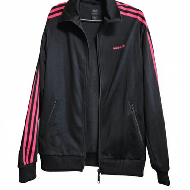 아디다스 베켄바우어 져지100/트랙탑/블랙핑크