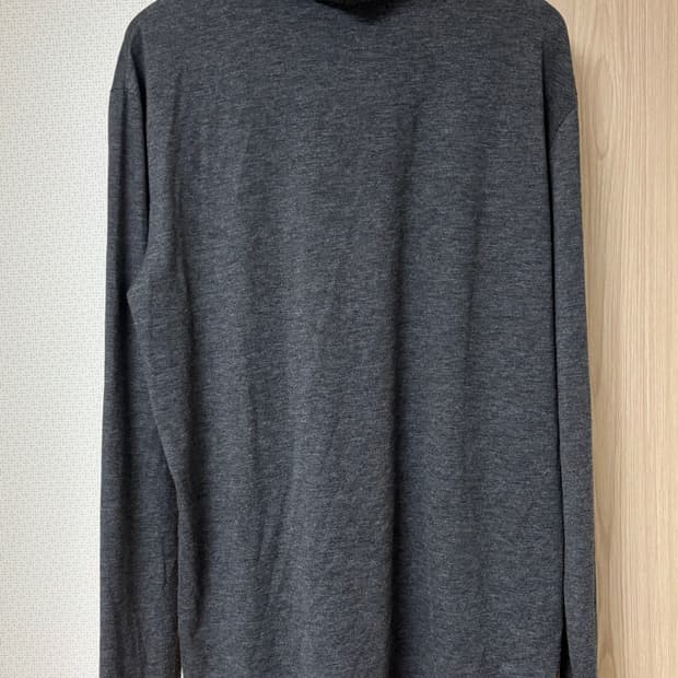 (3) 폴리테루 터틀넥 차콜