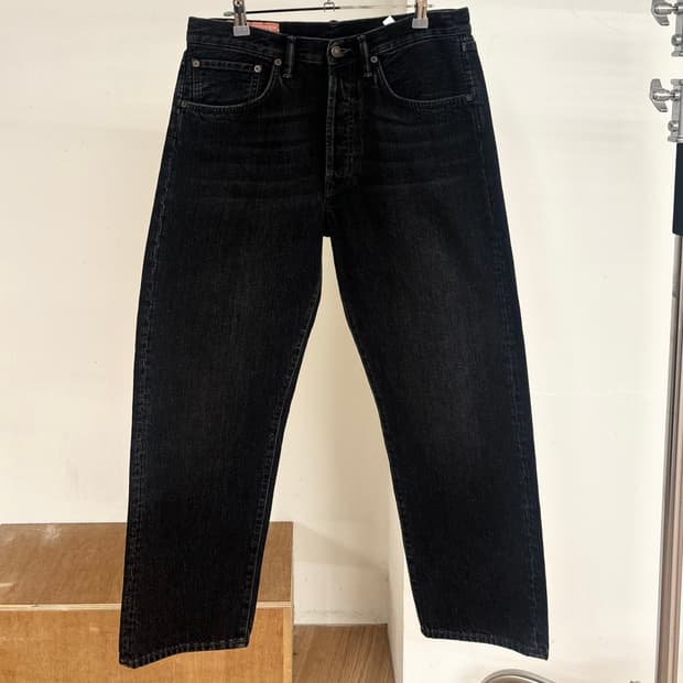 아크네 스튜디오 블랙 데님 진 