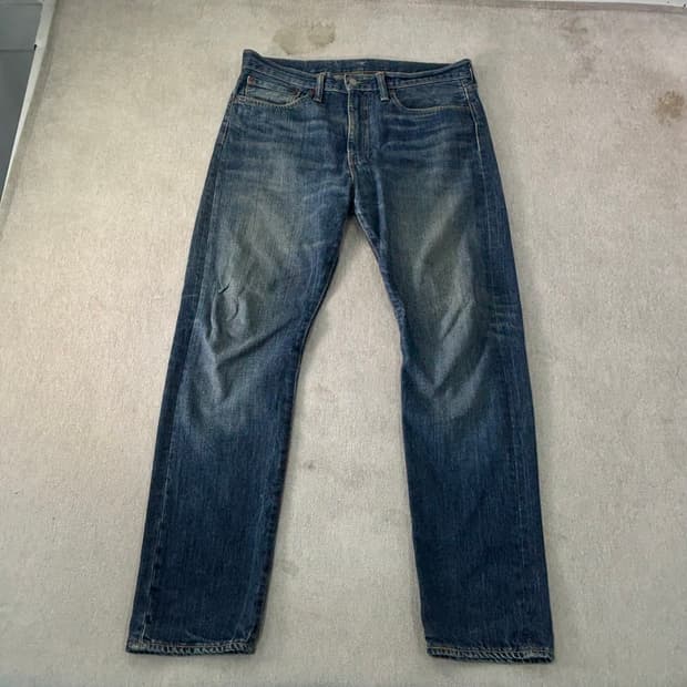 32 리바이스 522 워싱 데님 팬츠