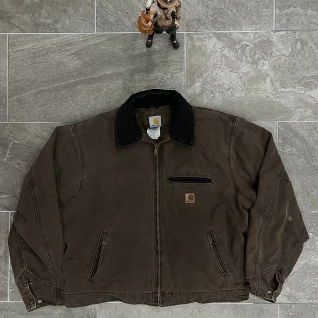 (XL) 칼하트 디트로이트 자켓 J97 CHT 체스트 넛