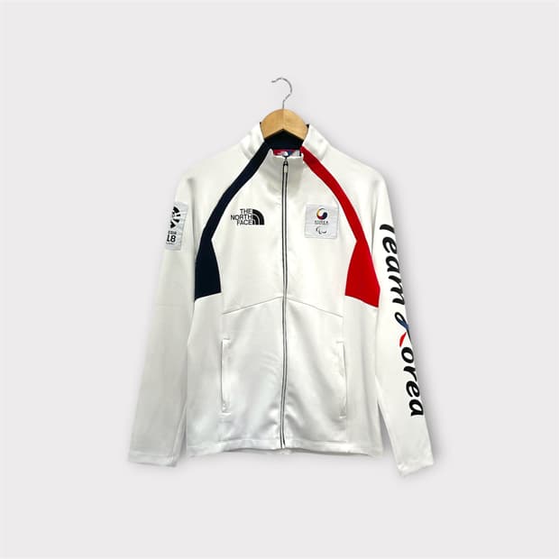 노스페이스 팀코리아 국대 트랙 자켓 화이트