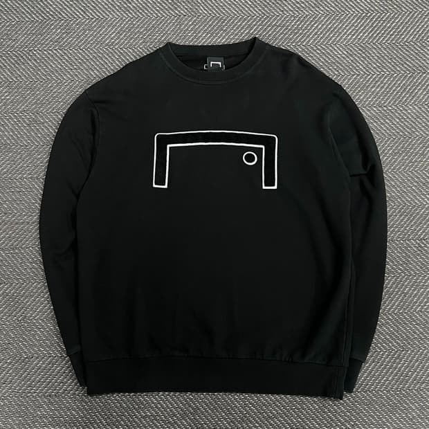 골스튜디오 빅로고 맨투맨 v1078