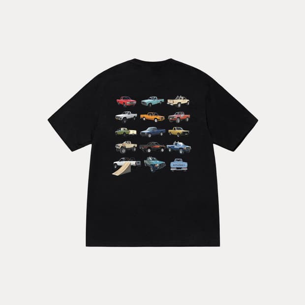 [M] 스투시 픽업 티셔츠 블랙