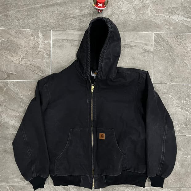 (XL) 칼하트 덕 액티브 후드자켓 J130 BLK 블랙