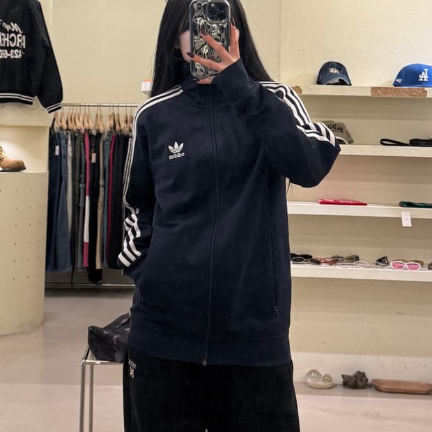 아디다스 유로파 네이비 트랙탑 U1204