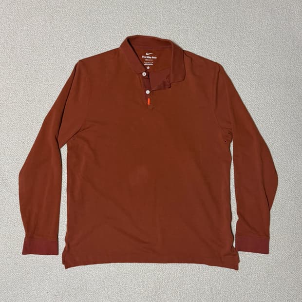 나이키 L 드라이핏 폴로 긴발 롱슬리브