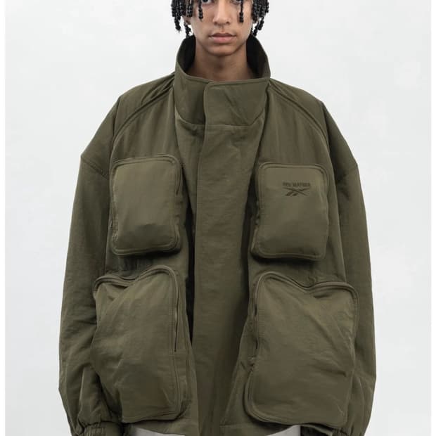 [M] 헤드메이너x리복 오버사이즈 자켓