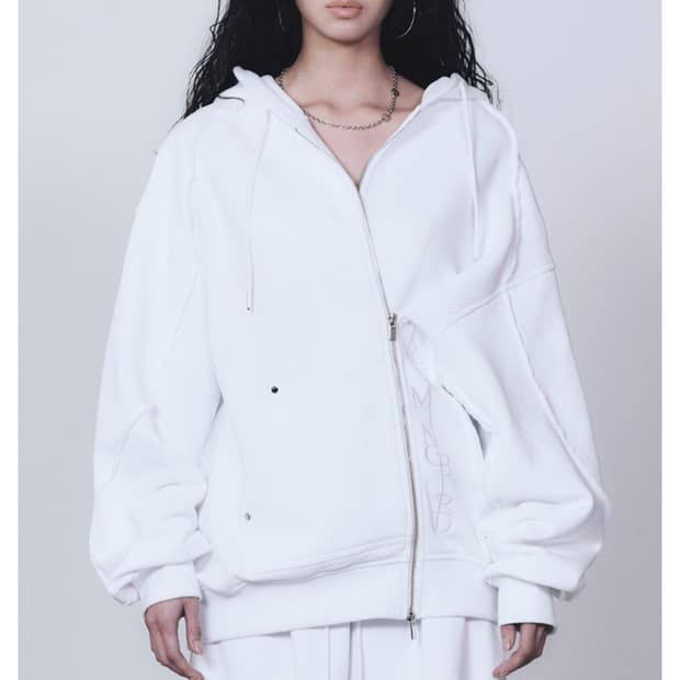 트리밍버드 후드집업