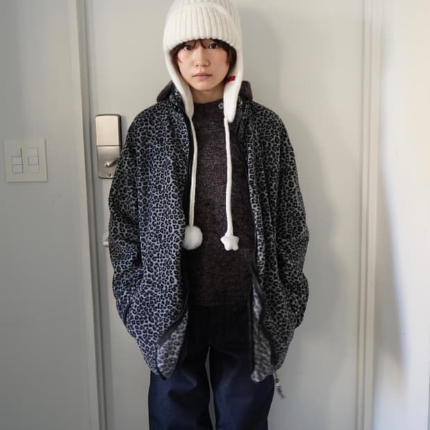 인앤양인하모니 레오파드 호피 플리스 자켓 구매