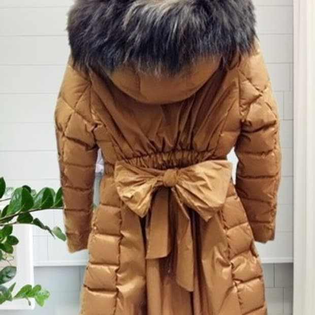 오즈세컨 리본패딩 