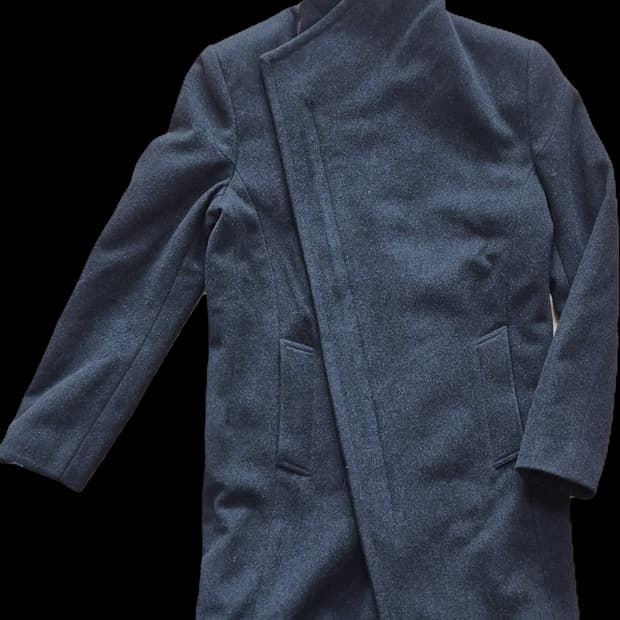 Codes Combine High Neck Coat