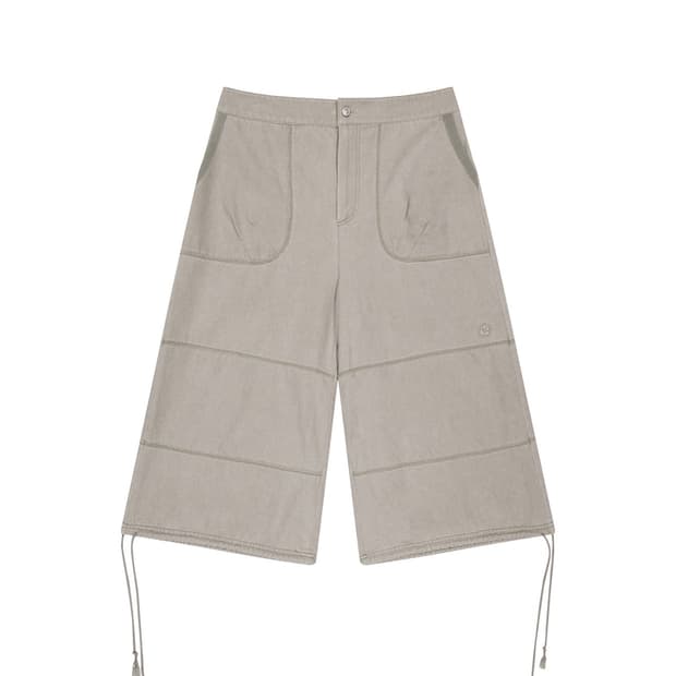 코이세이오 OXFORD ZIGZAG PANTS BEIGE