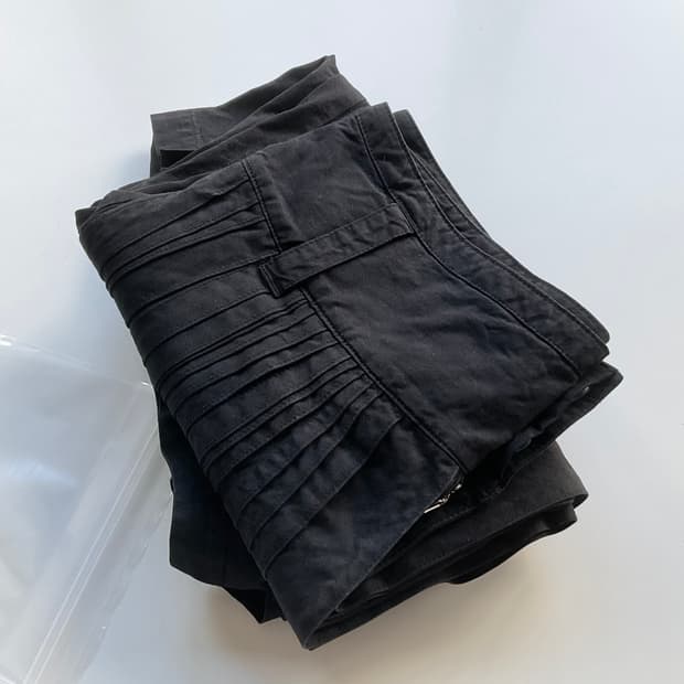 카반 드 주까 바지(앞부분 주름스커트 형태) M / 유니섹스