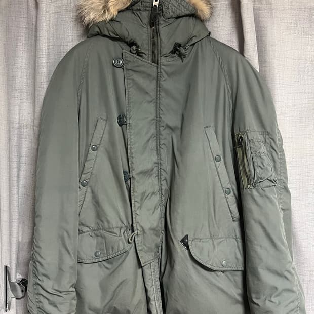 60s 오리지널 N-3B 스카이라인 클로딩 L 사이즈