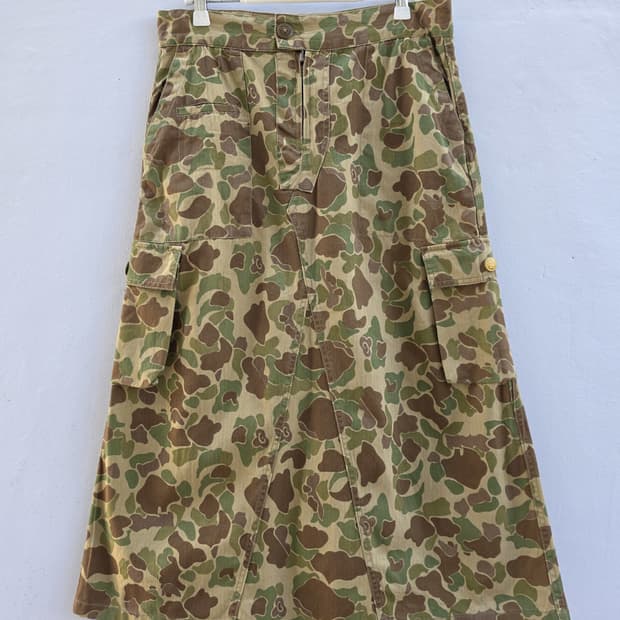 LIME.INC 라임 덕헌터카모 리버시블 스커트