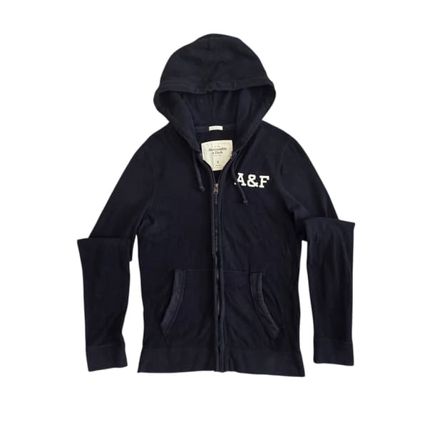 Abercrombie 아베크롬비 빈티지 y2k 딱붙 후드 집업