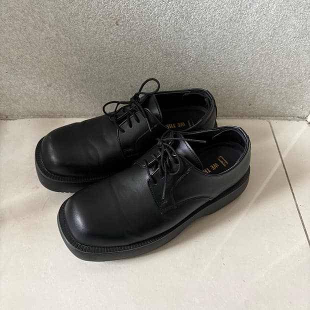 위더로드 릴리프 볼륨 스퀘어토 4홀 더비슈즈 260