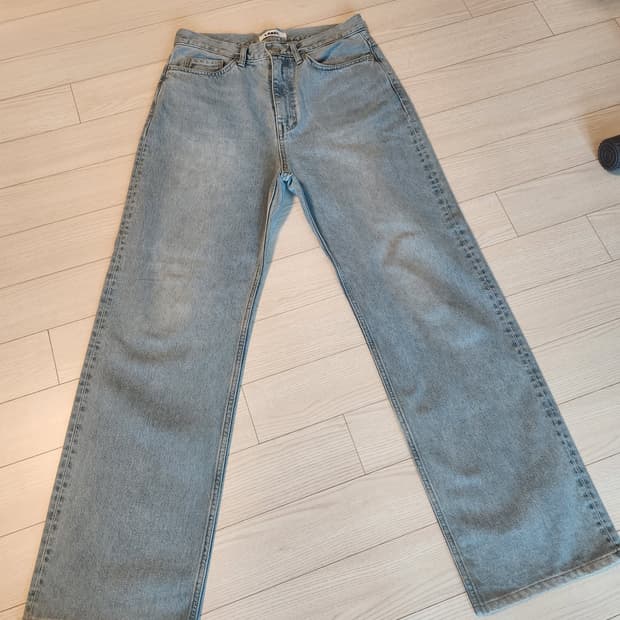 라벨아카이브 와이드핏 greyish blue 3