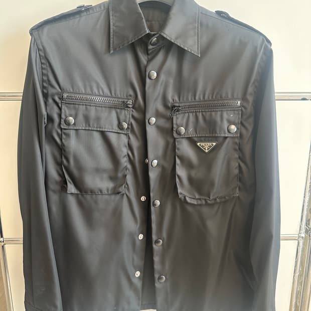 Prada 프라다 나일론 셔츠