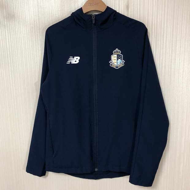 뉴발란스 서울이랜드FC U-18 선수실착 우븐자켓/후드바람막이 S