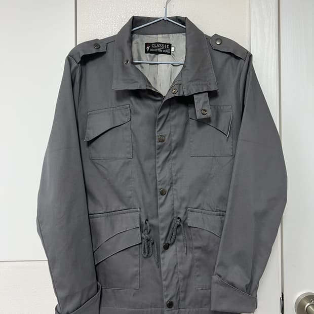 빈티지 회색 워크웨어 자켓