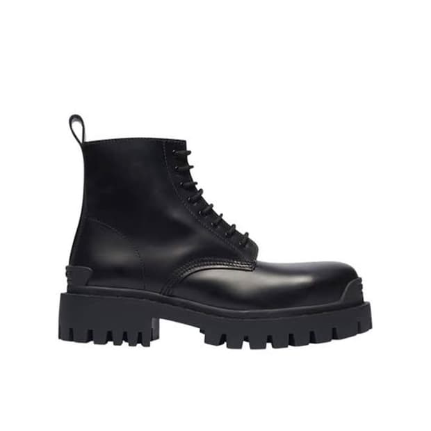 발렌시아가 스트라이크 레더 부츠 (41,265-270mm)