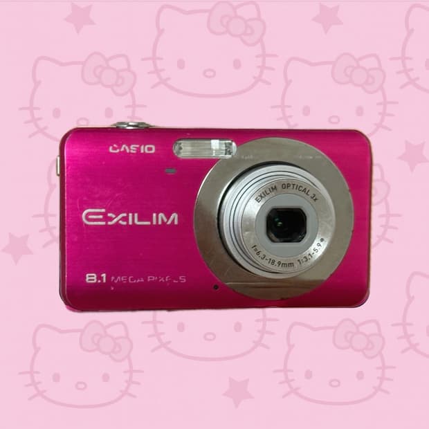 카시오 CASIO EX-Z80 핫핑크 토모토모 유인 카메라