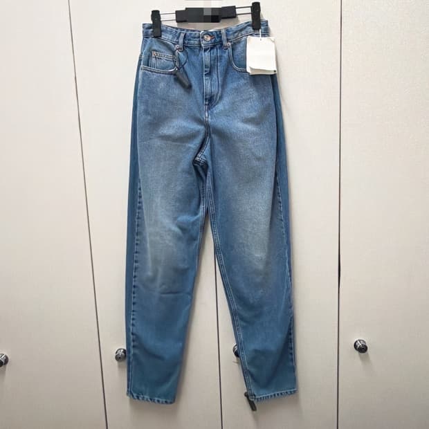 (정품/새상품) ISABELMARANT 이자벨마랑 여성 루즈핏 데님 팬츠