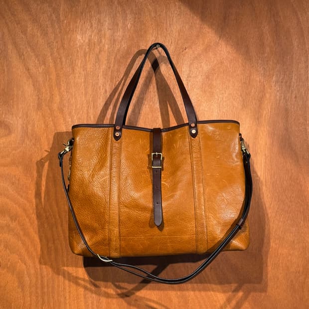 벨에폭 오일풀업 카우레더 빅 토트백 크로스백