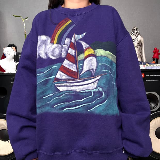 러셀애슬래틱 usa스웻셔츠