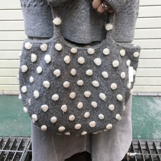 Agnès b. Felt Tote Bag