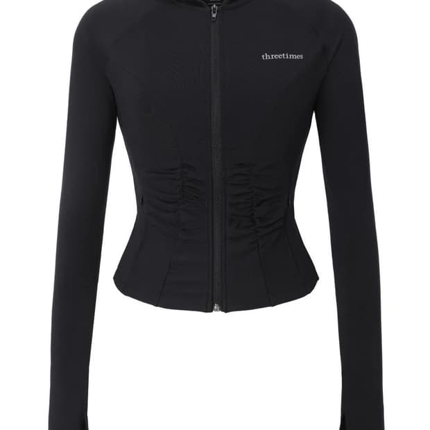 Threetimes Elfin zip hoodie