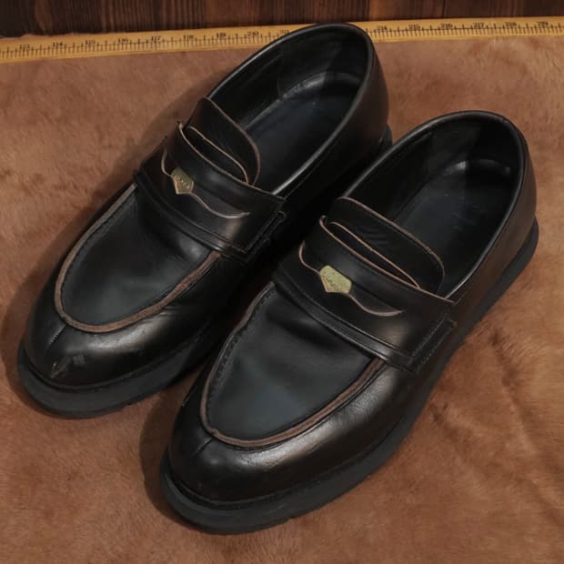 사카이 레더 더블 페니로퍼