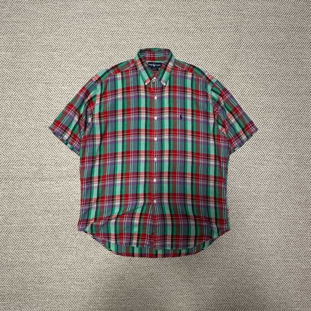 POLO RALPH LAUREN check cotton shirt