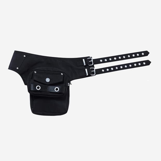 [새상품] 베이컨트아카이브 파이퍼 와이드 힙색 벨트, 베이컨트아카이브힙색