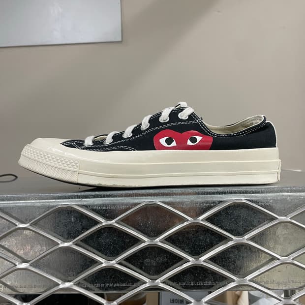 컨버스 X 꼼데가르송 척 70 블랙 265 (gr-4468)