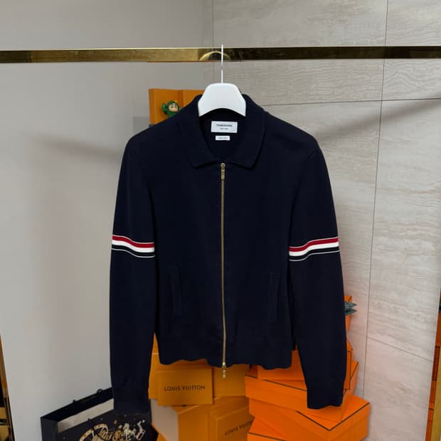 [2사이즈]톰브라운 밀라노 암 밴드 집업