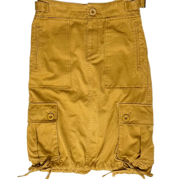 marc jacobs 머스타드 카고 스커트 