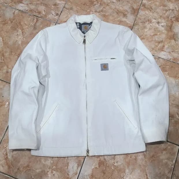 칼하트 디트로이트자켓 화이트