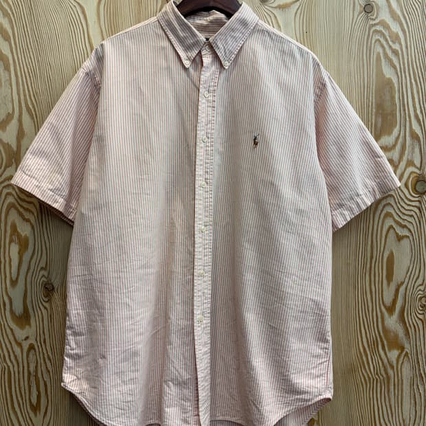 폴로 랄프로렌 스트라이프 반팔 셔츠