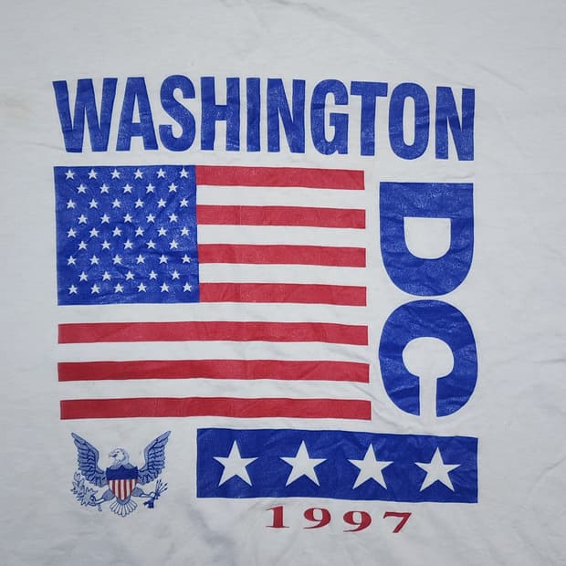 90s 1997 워싱턴 D.C. 클래스 트립 빈티지 티셔츠74