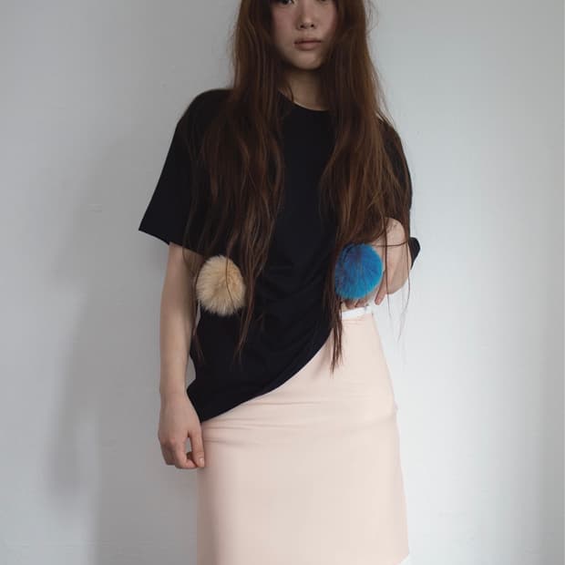 mesh blanca 마쉬멜로 스커트