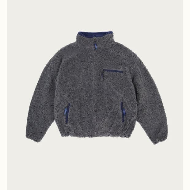 ribbonbit 리본빛 haze fleece zip-up 플리스 집업