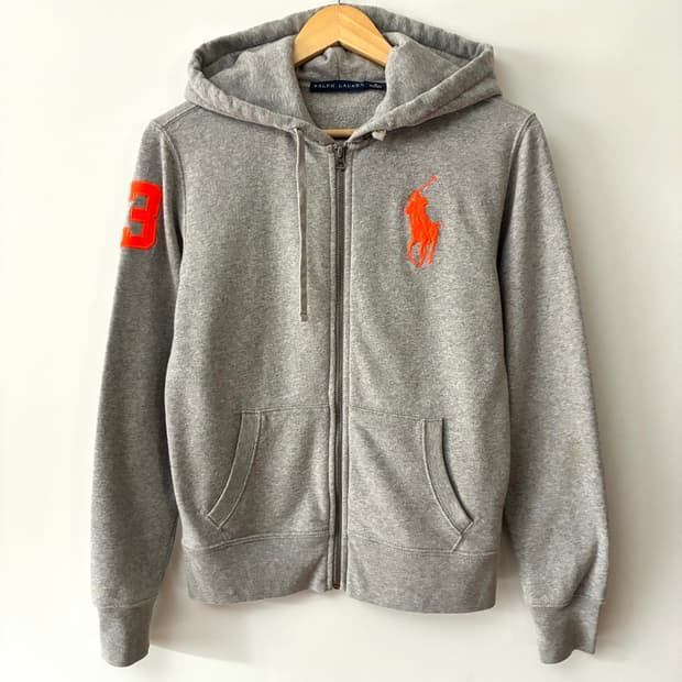 폴로 빅포니 후드 집업